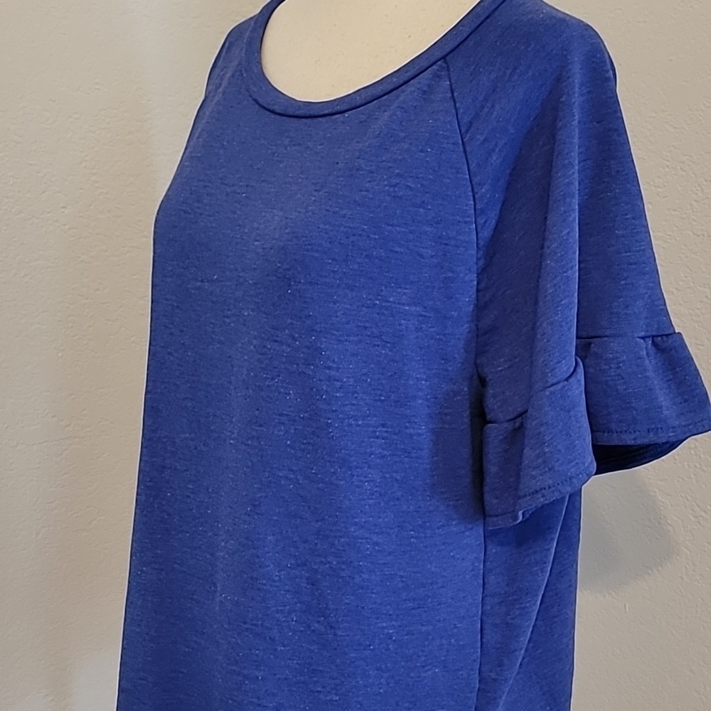 Old Navy Women's Blue Muscle Tee